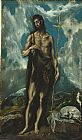 El Greco St. John the Baptist painting